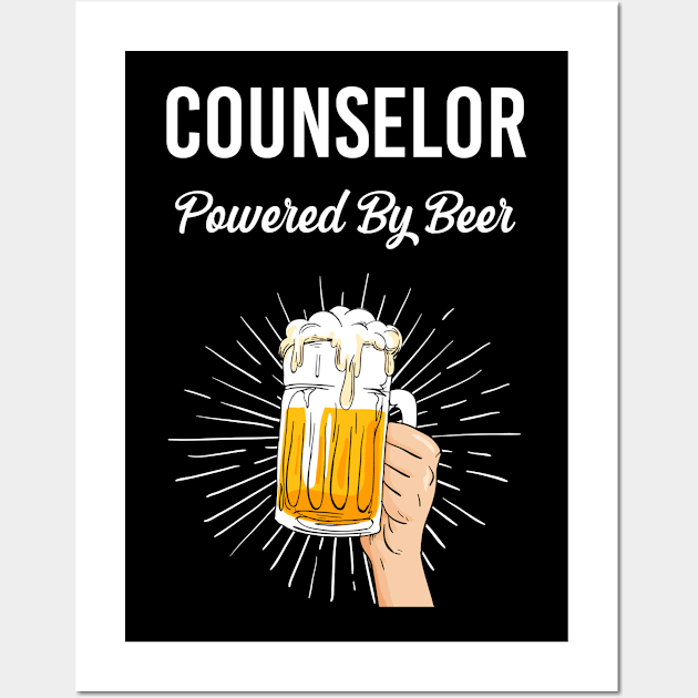 Beer Counselor Wall Art by Hanh Tay